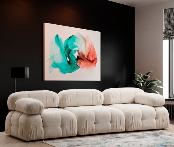 Αρθρωτός καναπές Duha Κρεμ 98x79 cm