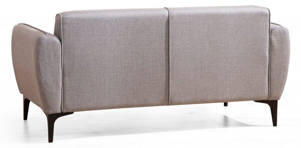 2θέσιος καναπές Naura Γκρι 185x55 cm