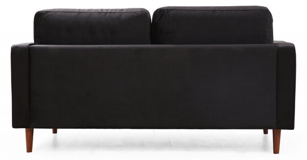 2θέσιος καναπές Jaber Μαύρο 178x80 cm