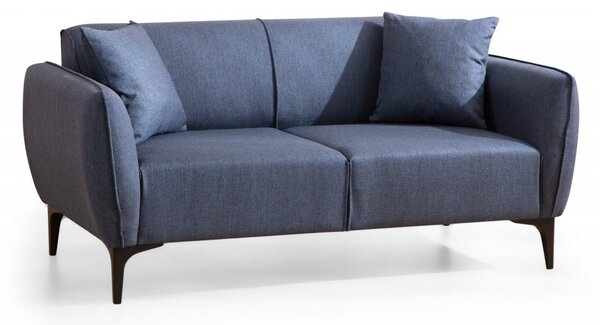 2θέσιος καναπές Naura Navy Μπλε 185x55 cm