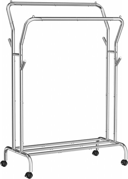 Σταντ Κρεμάστρας Songmics, Ασημί, 153x54.5x103 cm