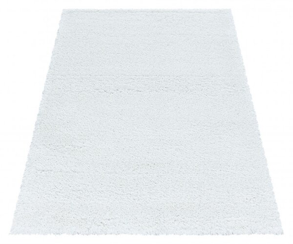 Χαλί Fluffy Λευκό 80x150 cm