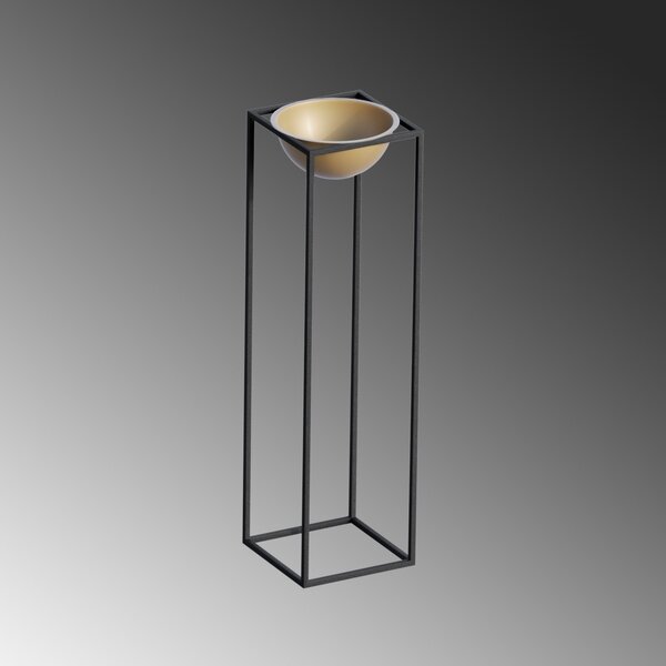 Διακοσμητική Γλάστρα GED020A Χρυσό 28x80x28 cm