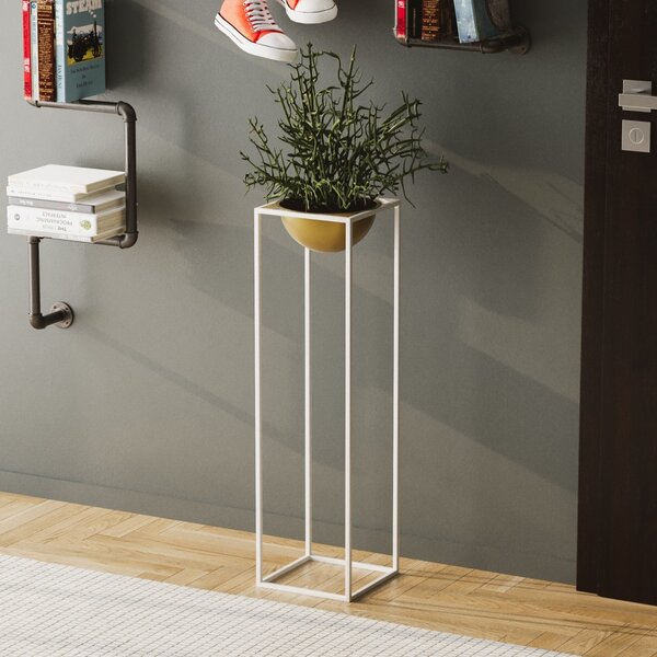 Διακοσμητική Γλάστρα GED020C Χρυσό 28x80x28 cm