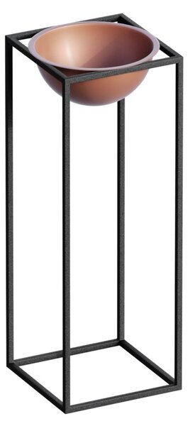Διακοσμητική Γλάστρα GED021B Χάλκινο 22x60x22 cm