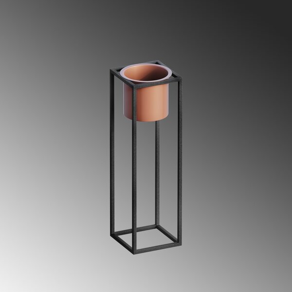 Διακοσμητική Γλάστρα GED023B Χάλκινο 15x50x15 cm
