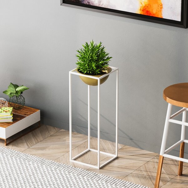 Διακοσμητική Γλάστρα GED021C Χρυσό 22x60x22 cm