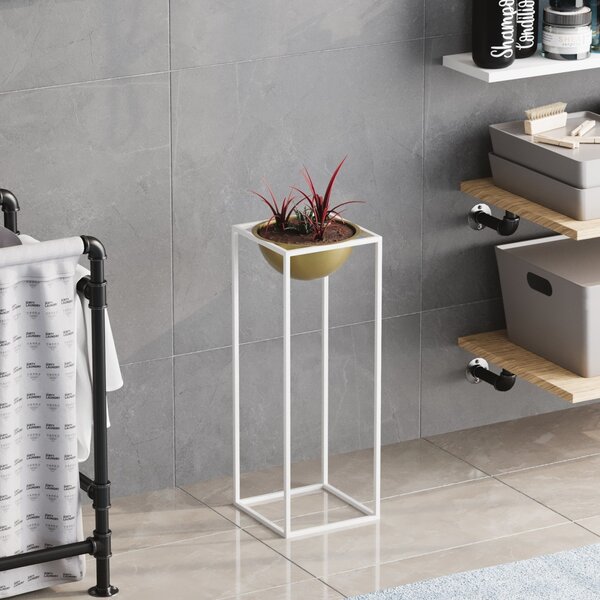 Διακοσμητική Γλάστρα GED021C Χρυσό 22x60x22 cm