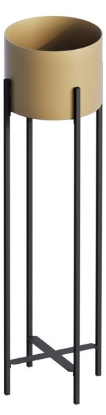 Διακοσμητική Γλάστρα GED025A Χρυσό 23x78x23 cm