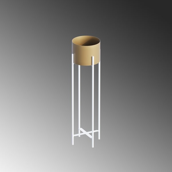 Διακοσμητική Γλάστρα GED025C Χρυσό 23x78x23 cm