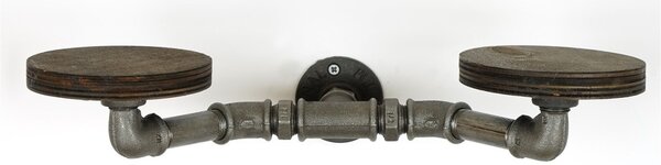 Ζαρντινιέρα BORURAF260 Ασημί 41x20x8 cm