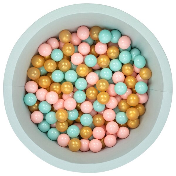 Πισίνα με μπαλάκια Bubble Pops v12 Μέντα 85x85x30 cm