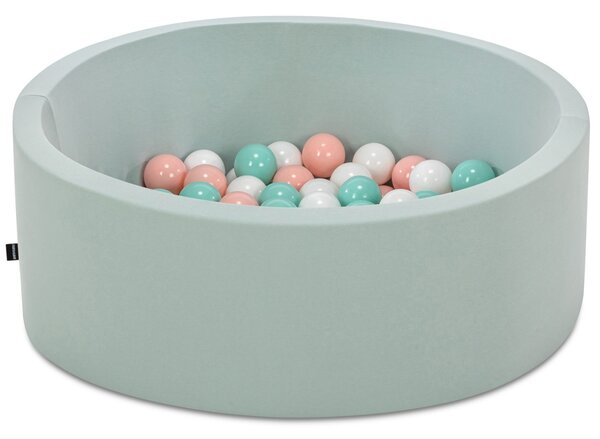 Πισίνα με μπαλάκια Bubble Pops v11 Μέντα 85x85x30 cm