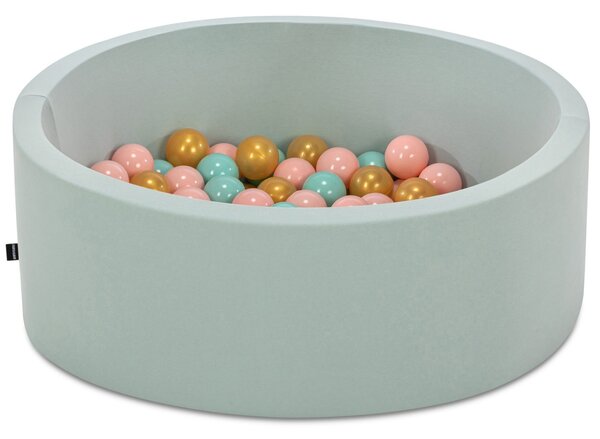 Πισίνα με μπαλάκια Bubble Pops v12 Μέντα 85x85x30 cm