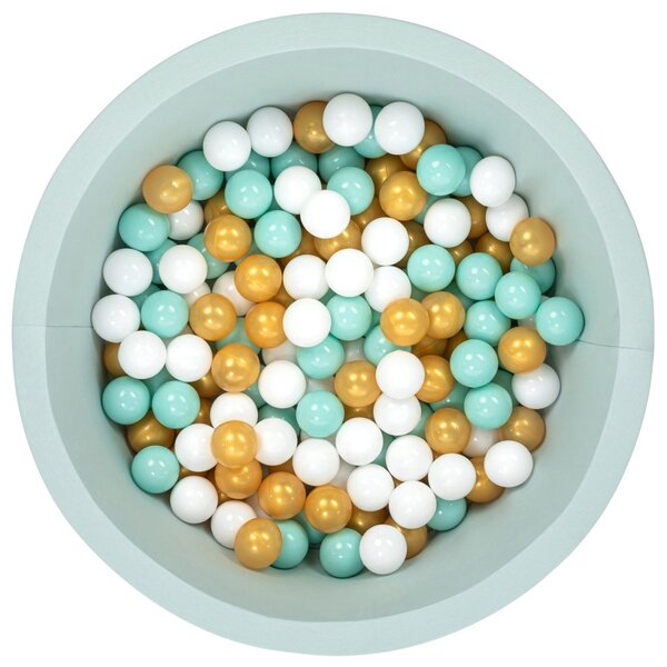 Πισίνα με μπαλάκια Bubble Pops v13 Μέντα 85x85x30 cm