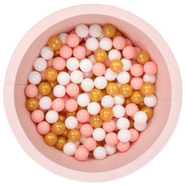 Πισίνα με μπαλάκια Bubble Pops v12 Ροζ 85x85x30 cm