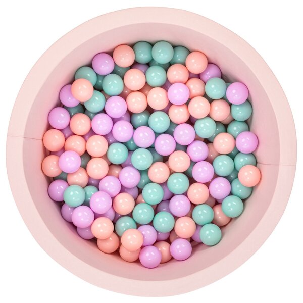 Πισίνα με μπαλάκια Bubble Pops v1 Ροζ 85x85x30 cm