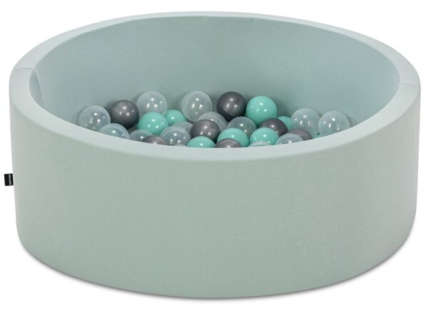 Πισίνα με μπαλάκια Bubble Pops v7 Μέντα 85x85x30 cm