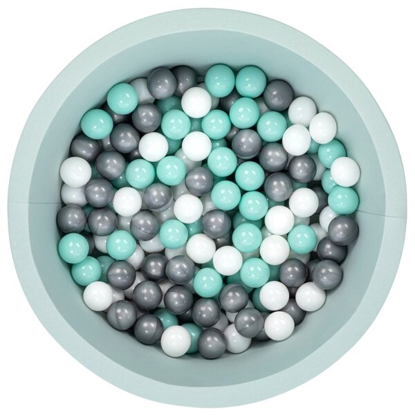 Πισίνα με μπαλάκια Bubble Pops v6 Μέντα 85x85x30 cm