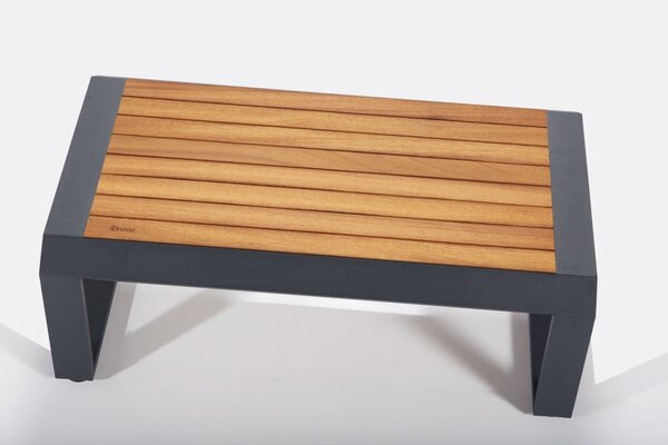 Σετ κήπου Assento 311S Κίτρινο 67x197x77 cm