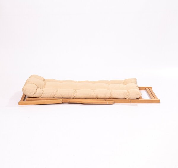 Καρέκλα κήπου My008 Κρεμ 66x110x48 cm
