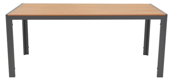 Τραπέζι κήπου Nares Γκρι 180x90x72.5 cm