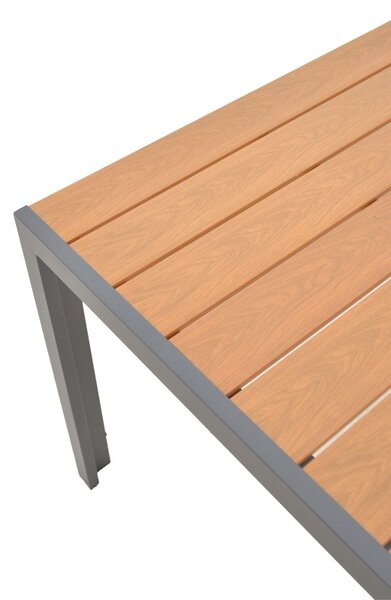 Τραπέζι κήπου Nares Γκρι 180x90x72.5 cm