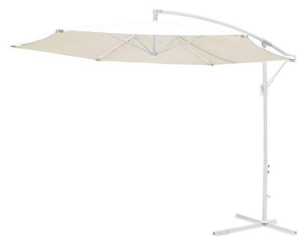 Ομπρέλα κήπου Jiopel Λευκό 300x300x250 cm