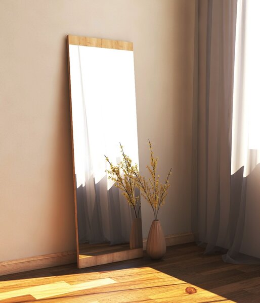 Επιτοίχιος καθρέφτης Azus Natural 40x120x2.2 cm