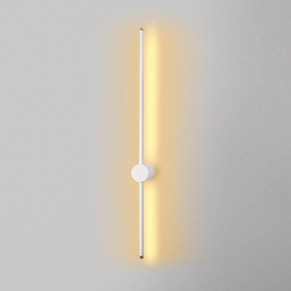 Φωτιστικό Τοίχου Sword, Λευκό, 91x10x7 cm