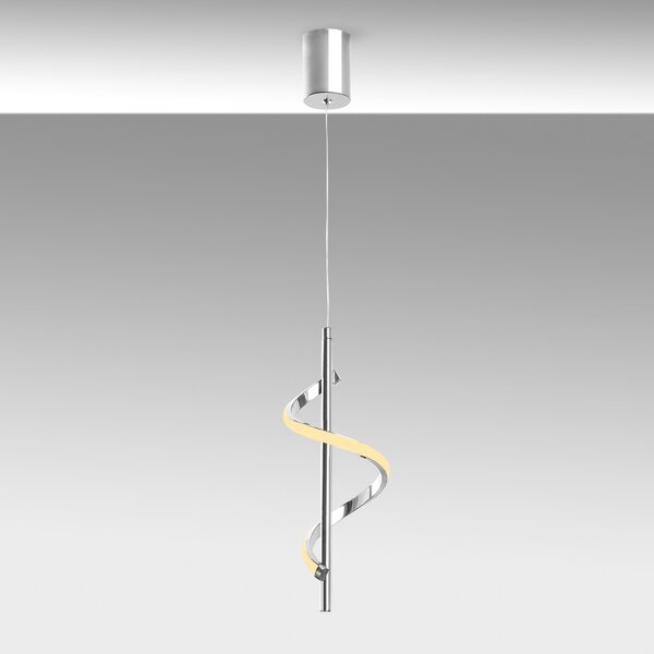 Φωτιστικό οροφής Likma Ασημί 16x50-100x16 cm