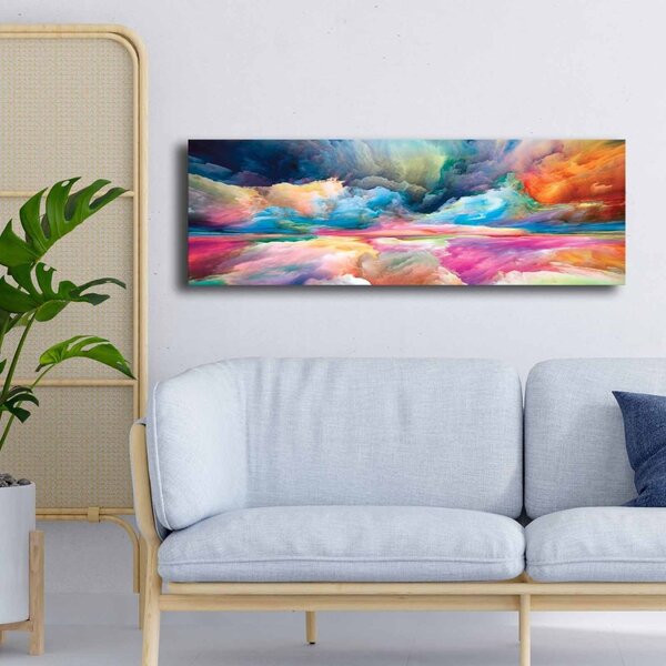 Πίνακας 3090NISC Πολύχρωμο 30x90 cm