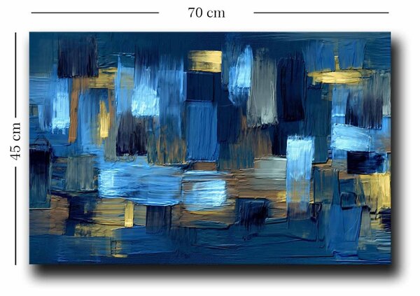 Πίνακας 4570NISC Μπλε 45x70 cm