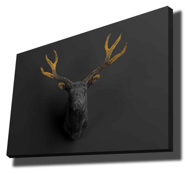 Πίνακας 70100NISC Χρυσό 70x100 cm