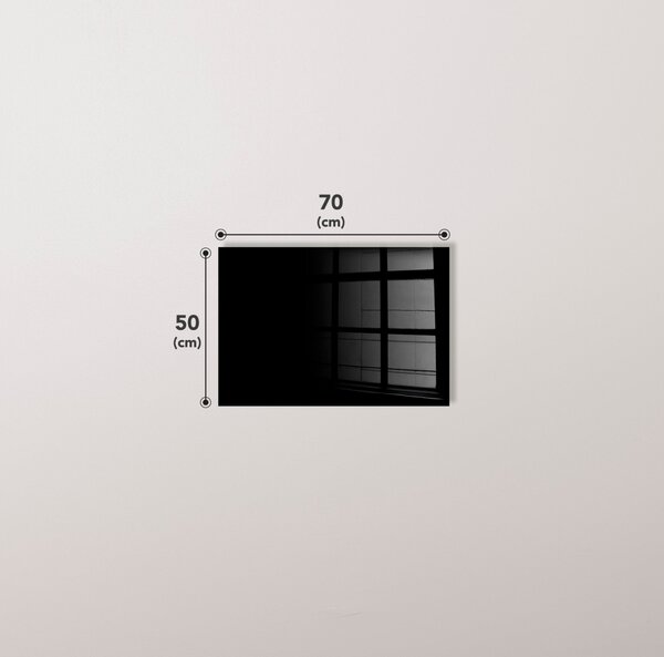Πίνακας από σκληρυμένο γυαλί UV Πολύχρωμος 50x70 cm