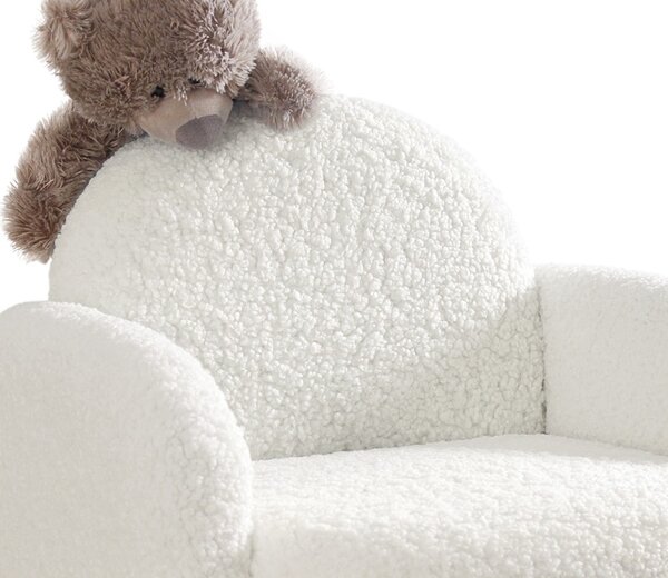 Πολυθρόνα για Παιδιά Moylo Λευκό 51x47x35 cm