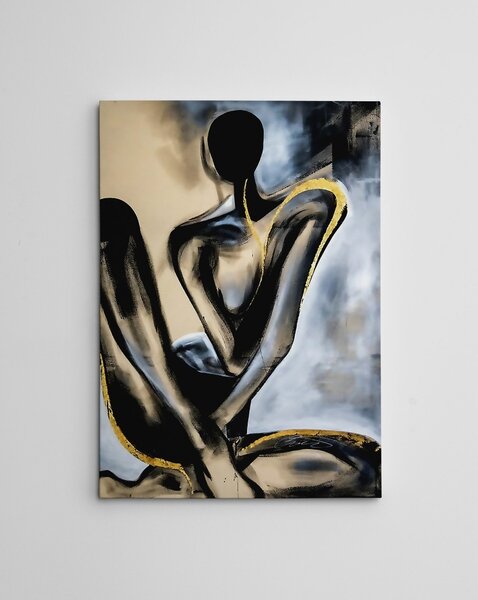 Πίνακας WY210 Πολύχρωμος 50x70x2 cm