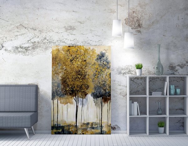 Πίνακας WY229 Πολύχρωμος 50x70x2 cm