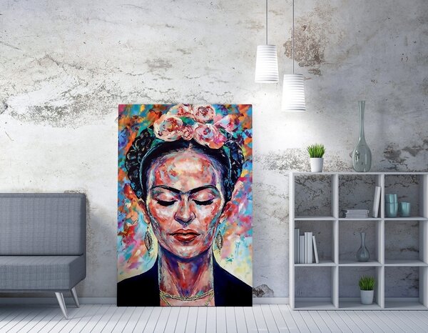 Πίνακας WY233 Πολύχρωμος 70x100x2 cm