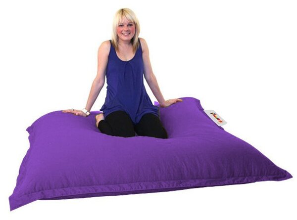Πολυθρόνα Πουφ Κήπου Cushion Βιολετί 100x100x20 cm