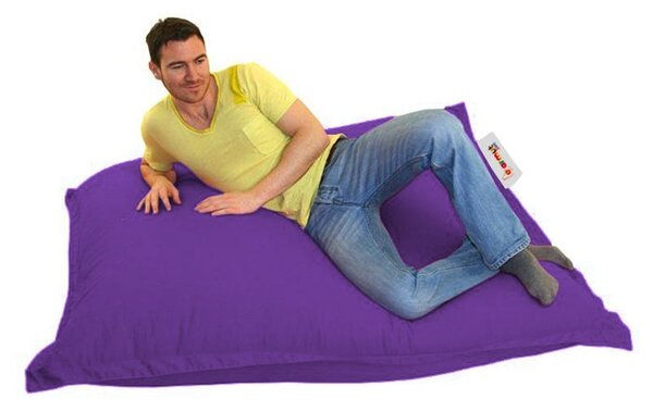 Πολυθρόνα Πουφ Κήπου Cushion Βιολετί 100x100x20 cm
