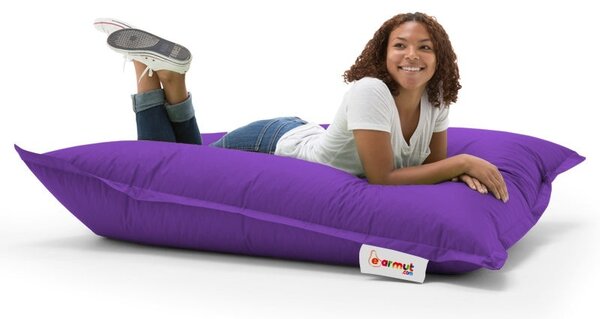 Πολυθρόνα Πουφ Κήπου Cushion Βιολετί 100x100x20 cm