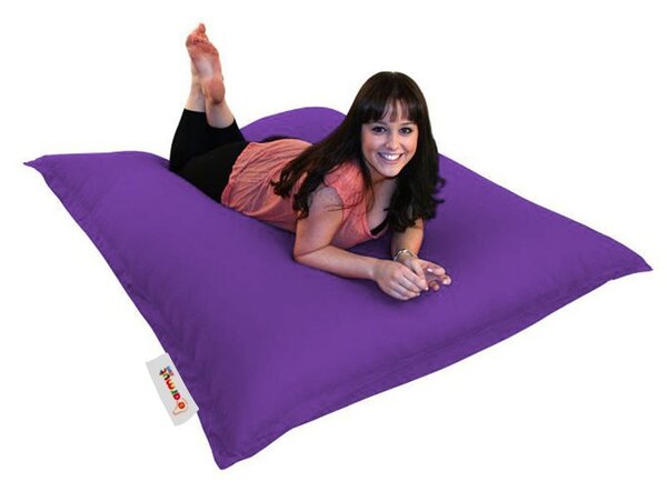 Πολυθρόνα Πουφ Κήπου Cushion Βιολετί 100x100x20 cm
