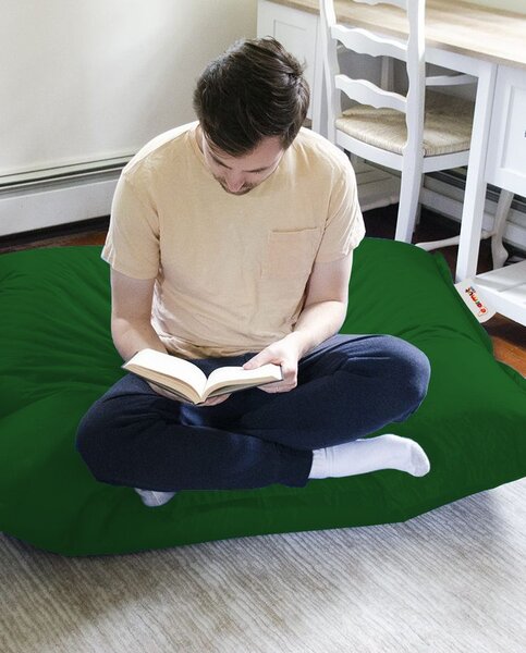 Πολυθρόνα Πουφ Κήπου Cushion Πράσινο 100x100x20 cm