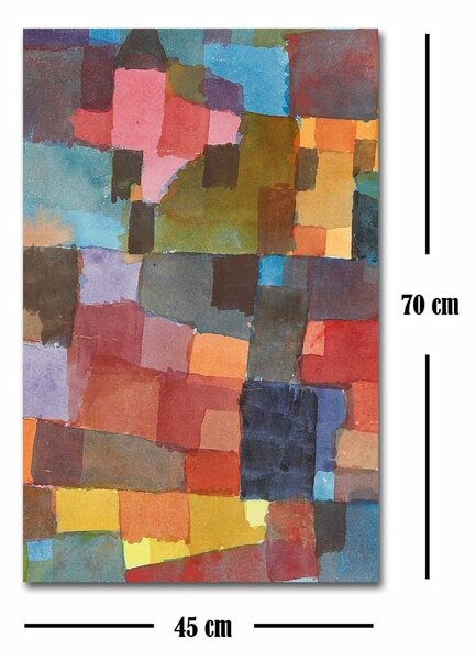 Πίνακας FAMOUSART Πολύχρωμος 45x70 cm