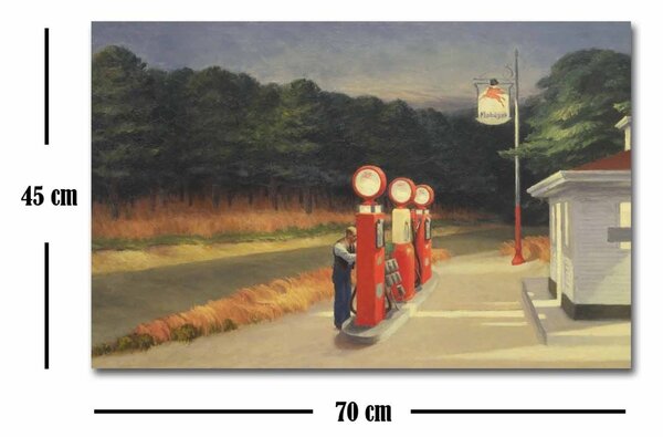 Πίνακας FAMOUSART Πολύχρωμος 45x70 cm