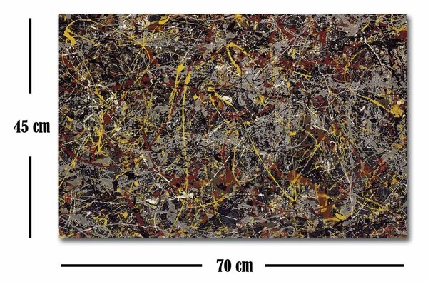 Πίνακας FAMOUSART Πολύχρωμος 45x70 cm