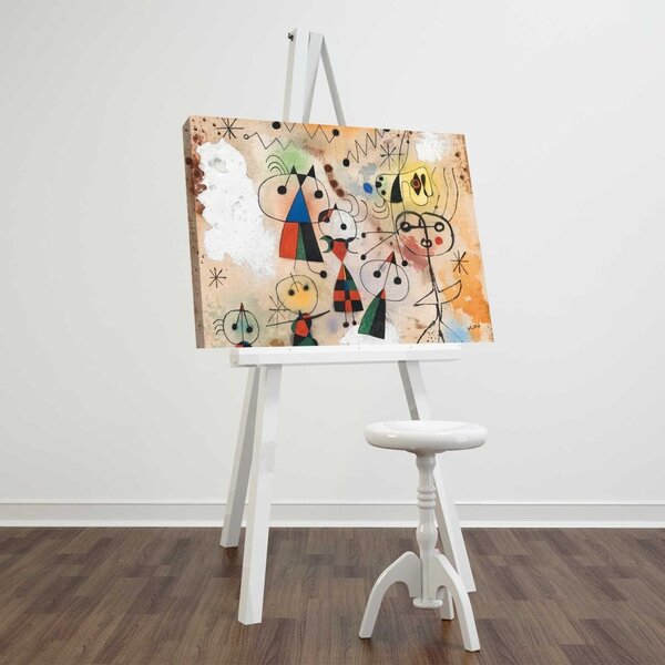Πίνακας FAMOUSART Πολύχρωμος 45x70 cm