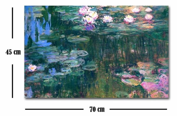 Πίνακας FAMOUSART Πολύχρωμος 45x70 cm