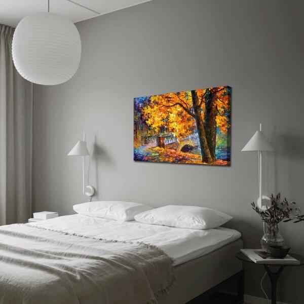 Πίνακας Rainbow Canvas Πολύχρωμος 70x100x3 cm